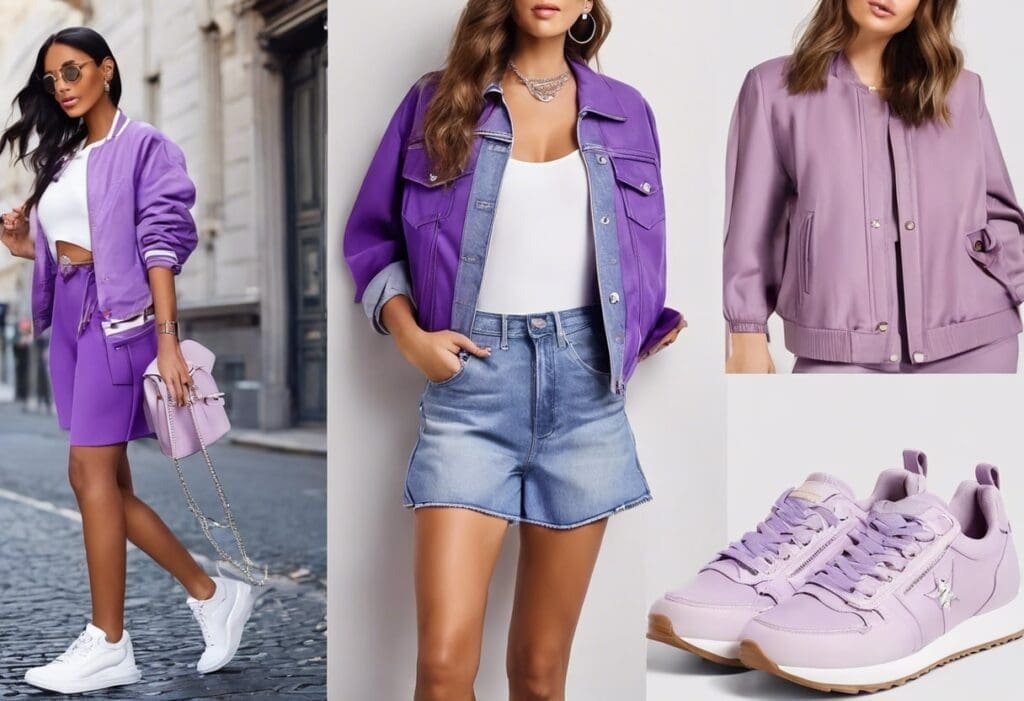 Style Purple Clothes