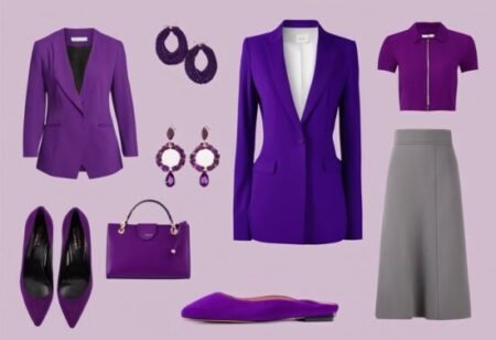 Style Purple Clothes