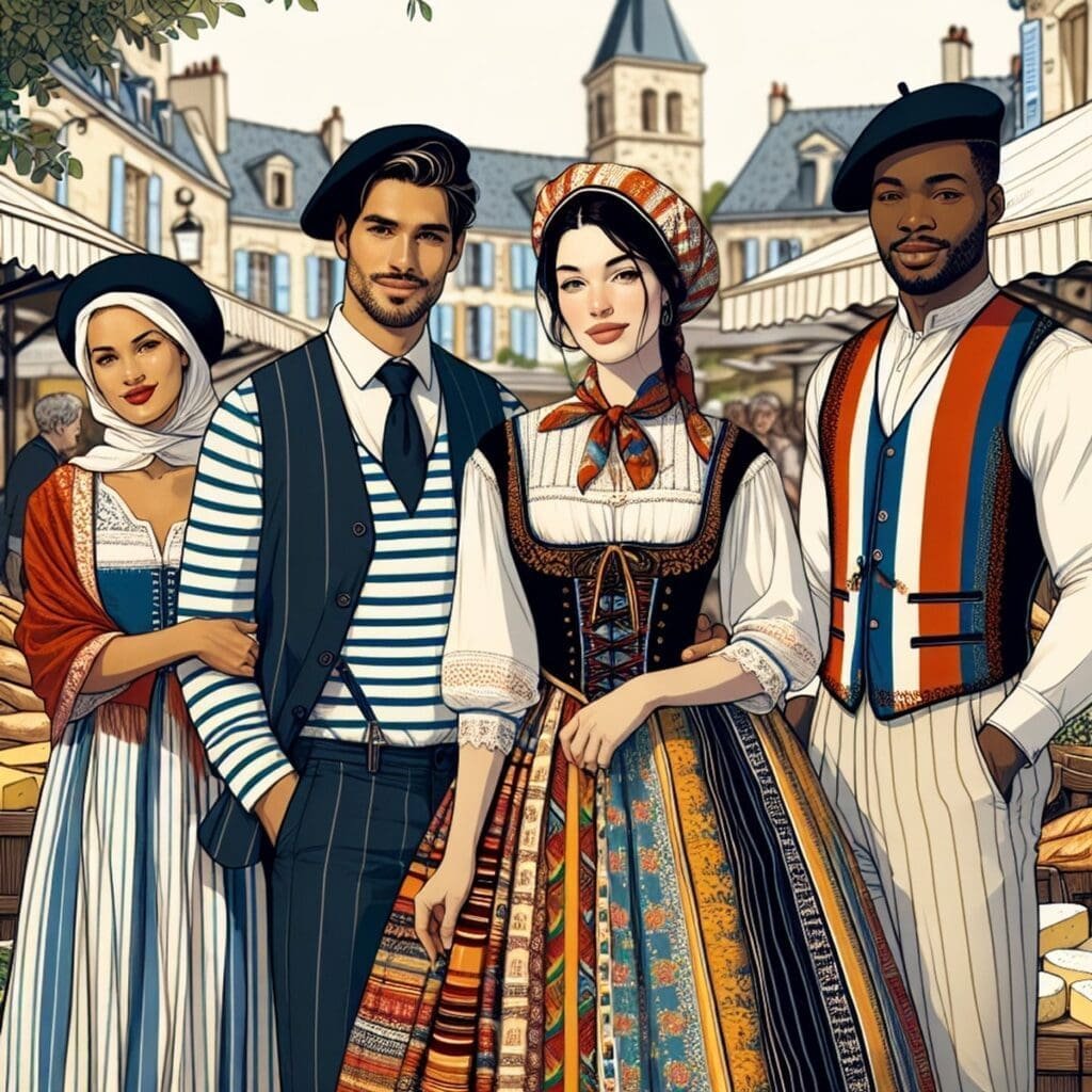 french traditional clothing: Regional Costumes Amazing 5