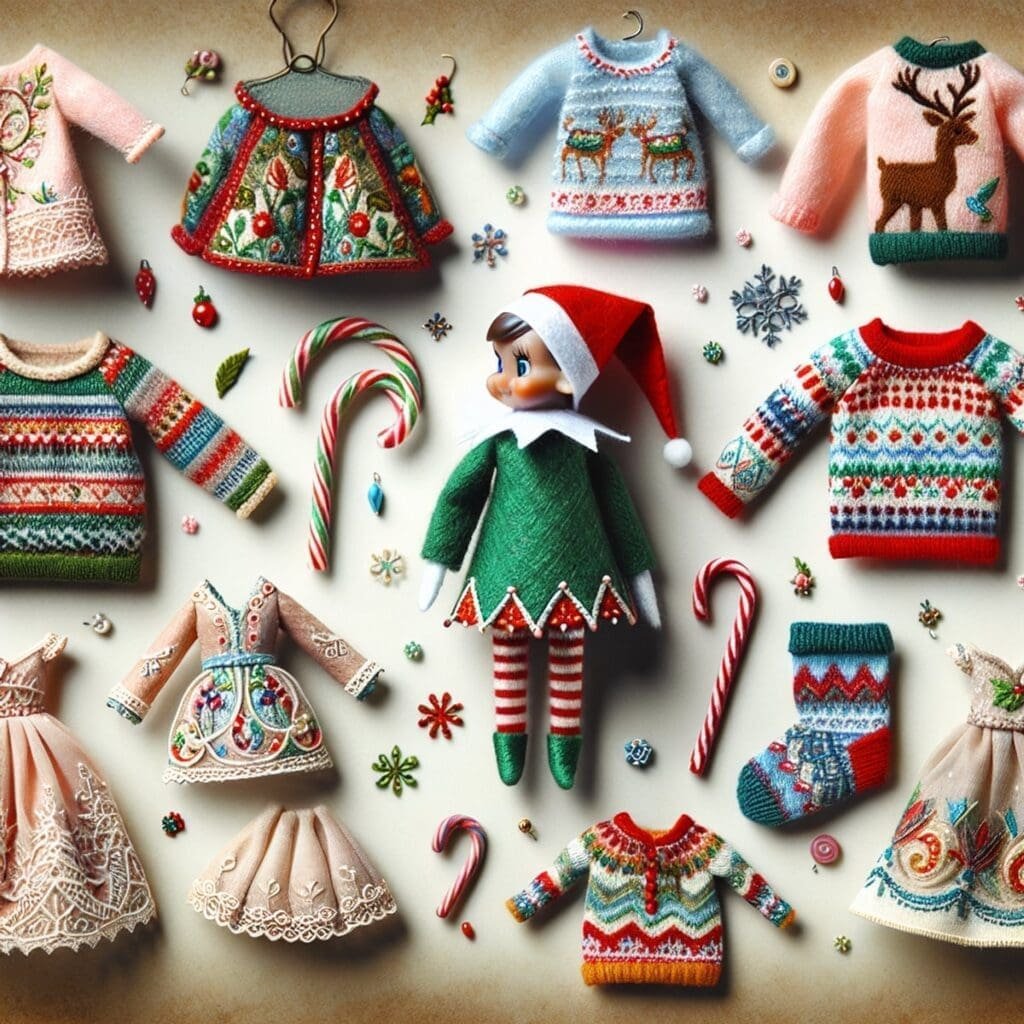 10 Adorable Elf on the Shelf Clothes Patterns You Need to Try